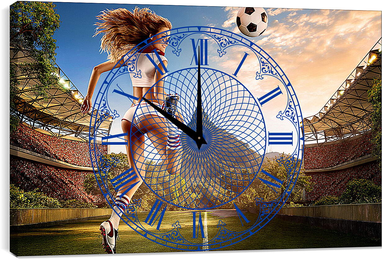 Часы картина - Спорт
