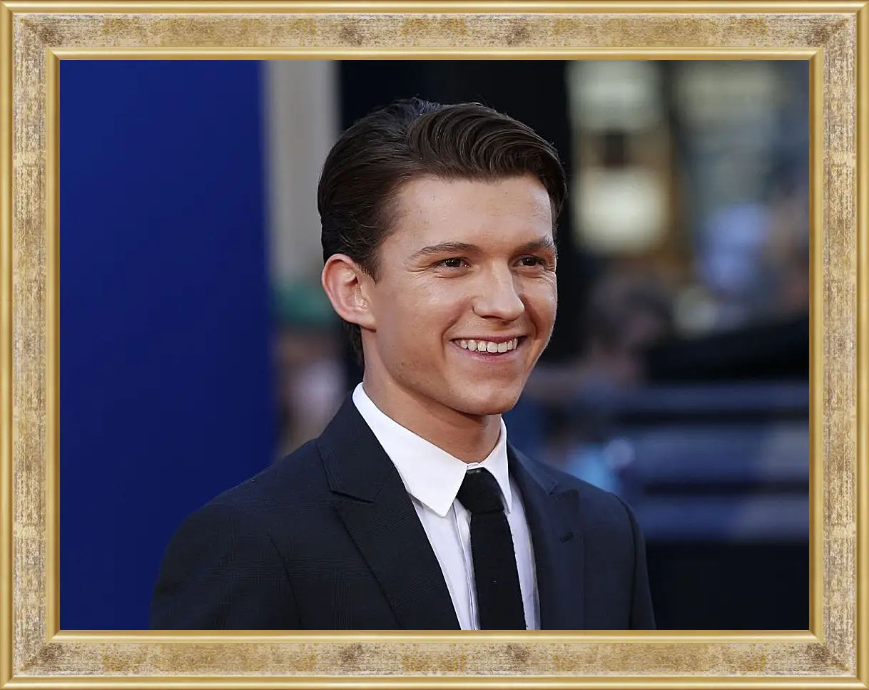 Картина в раме - Том Холланд. Tom Holland