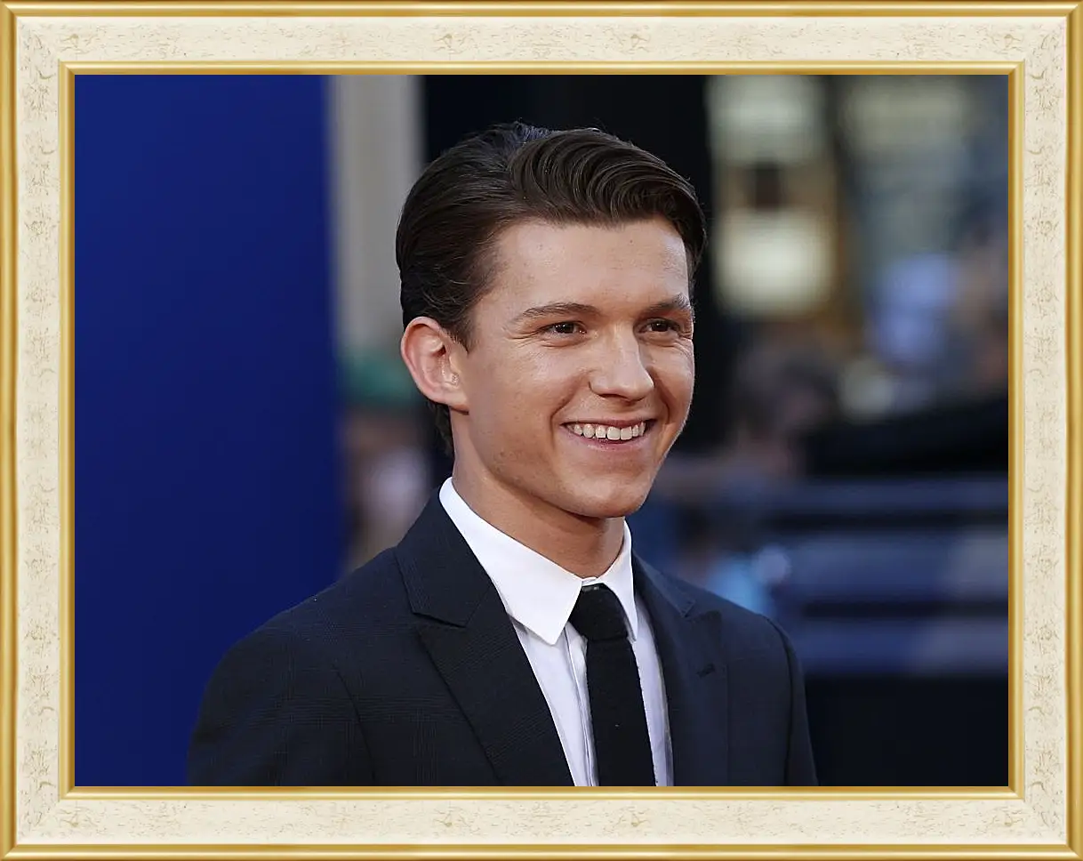 Картина в раме - Том Холланд. Tom Holland