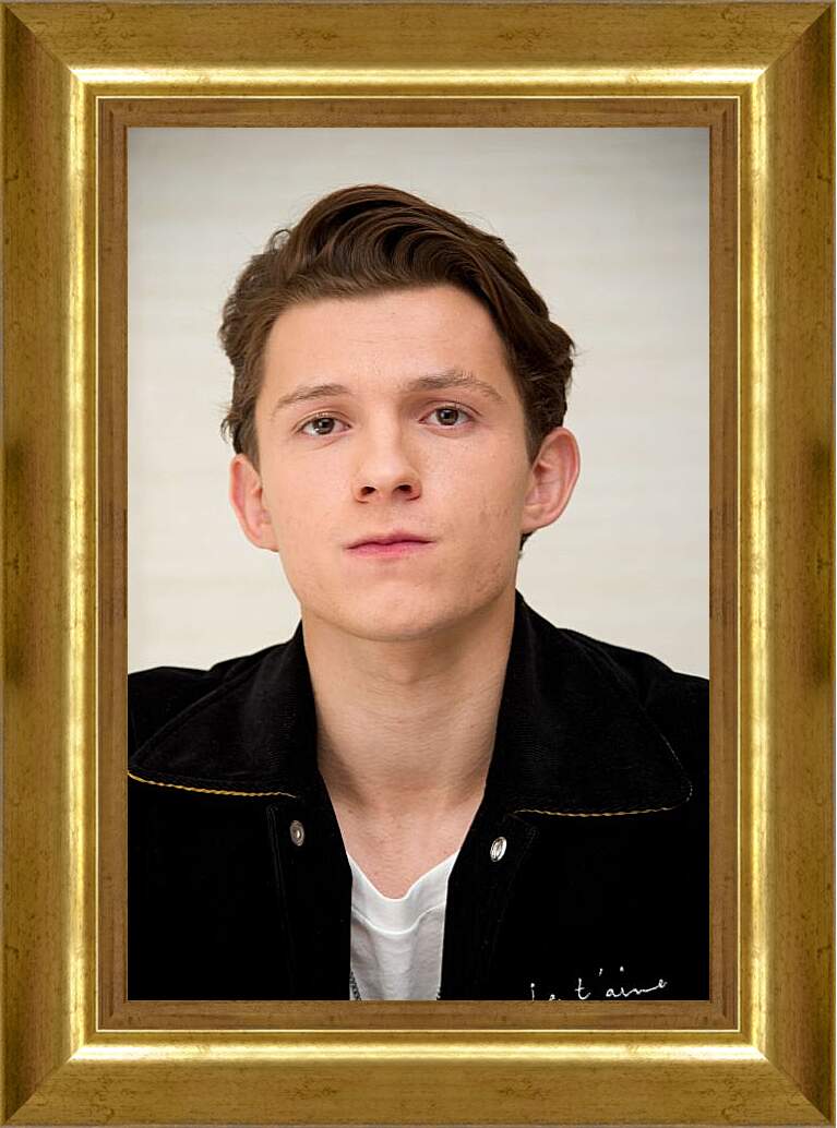 Картина в раме - Том Холланд. Tom Holland