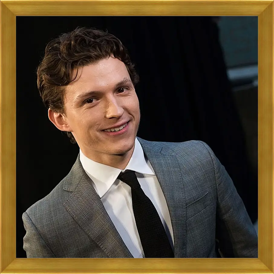 Картина в раме - Том Холланд. Tom Holland