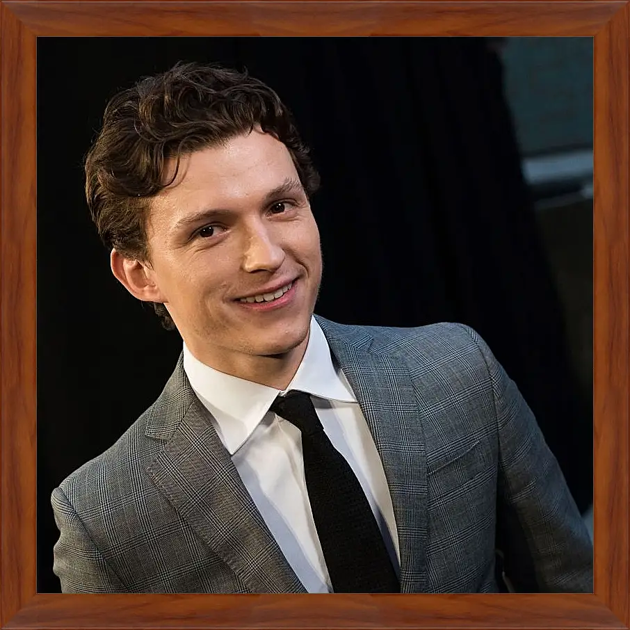 Картина в раме - Том Холланд. Tom Holland