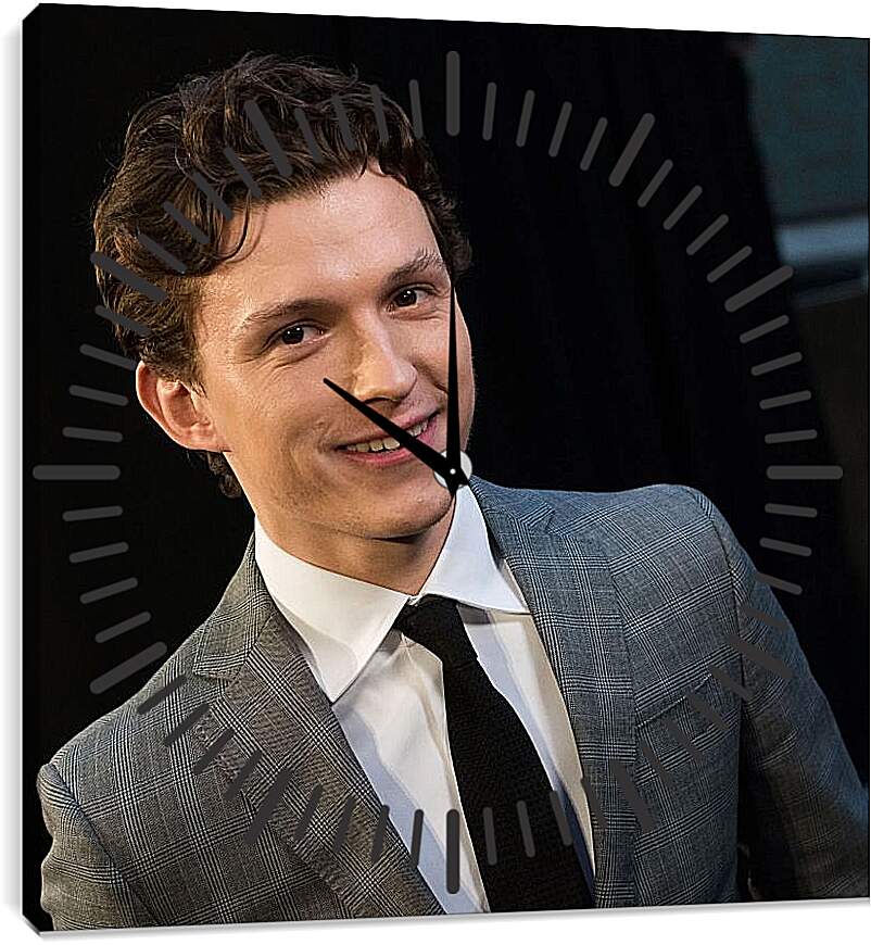 Часы картина - Том Холланд. Tom Holland