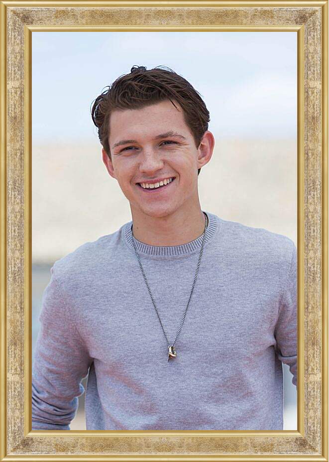 Картина в раме - Том Холланд. Tom Holland