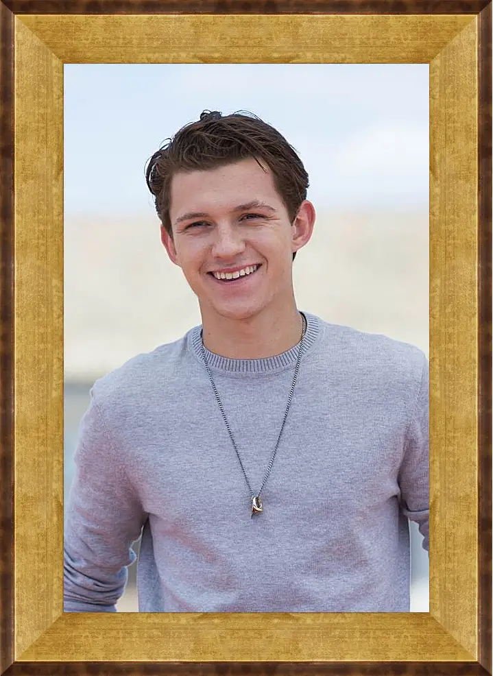 Картина в раме - Том Холланд. Tom Holland