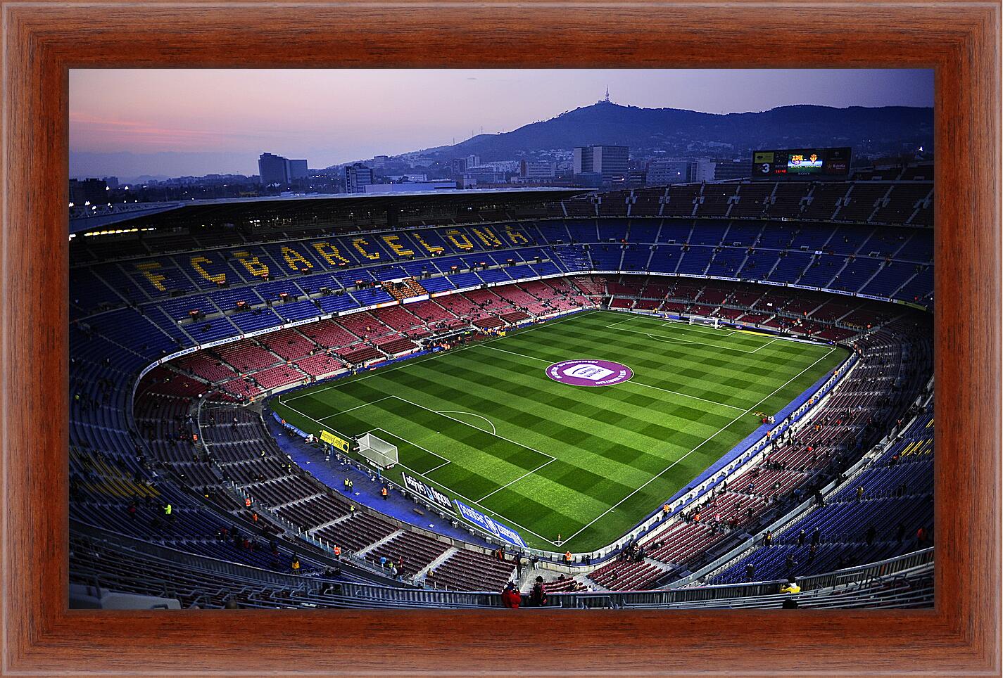 Картина в раме - Стадион Камп Ноу. Барселона