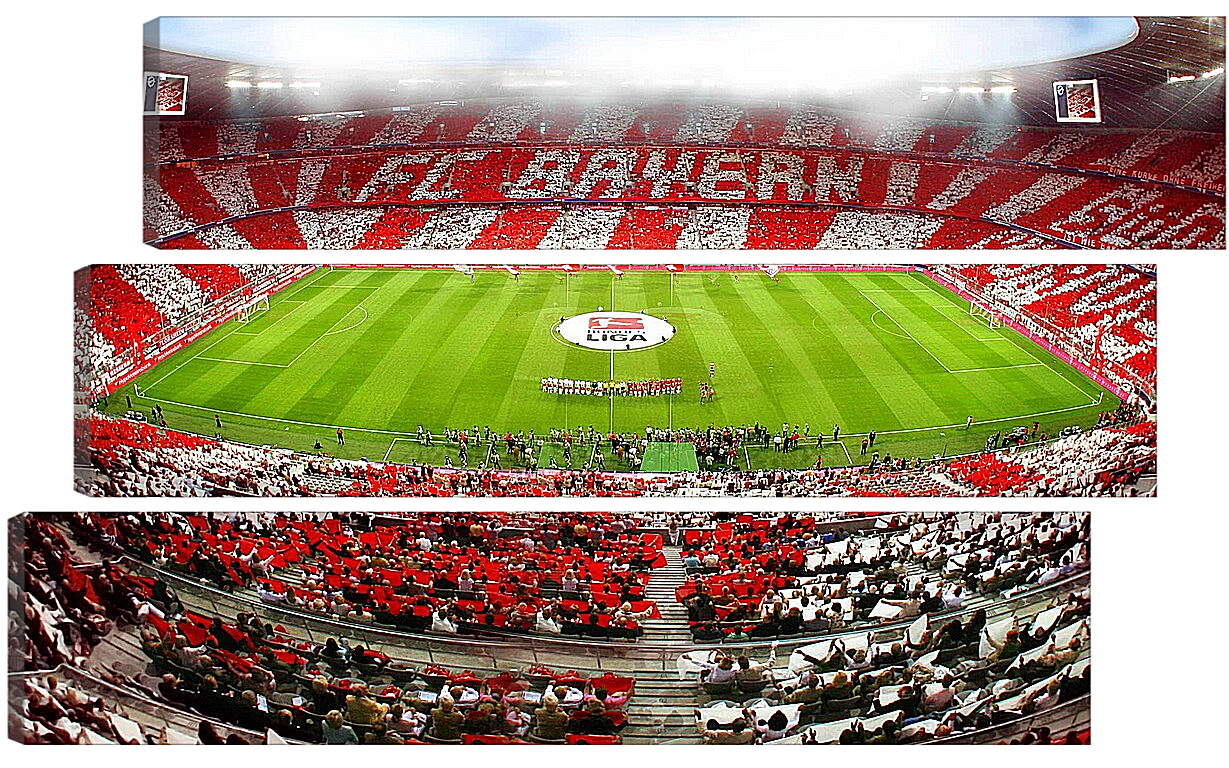 Модульная картина - Стадион Альянц Арена. Бавария Мюнхен