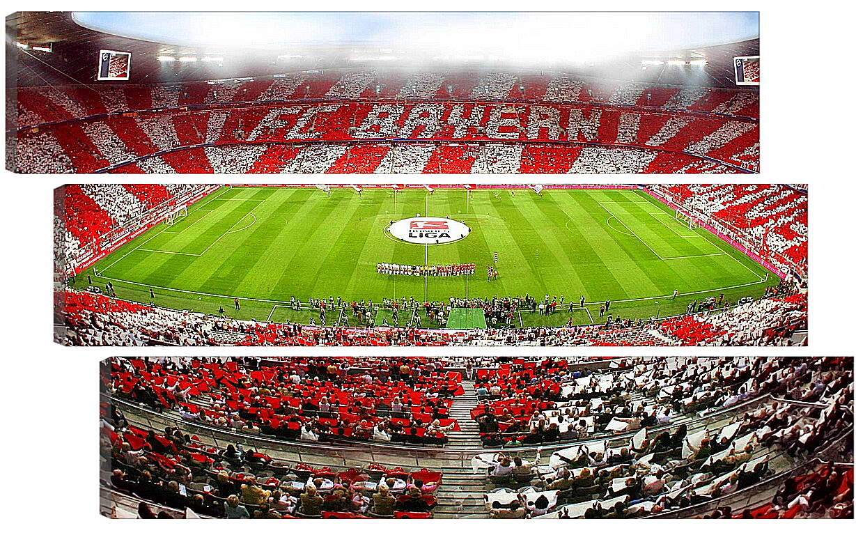 Модульная картина - Стадион Альянц Арена. Бавария Мюнхен