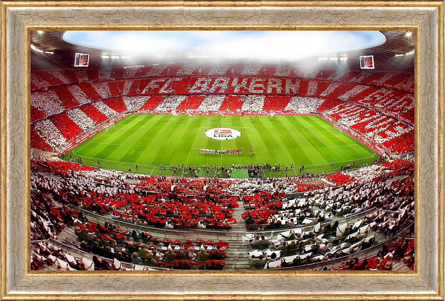 Картина в раме - Стадион Альянц Арена. Бавария Мюнхен