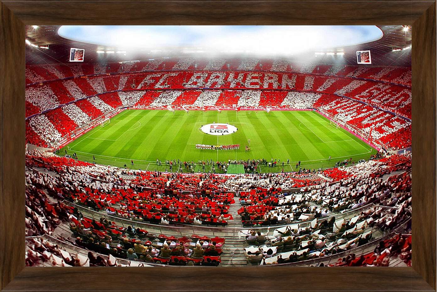 Картина в раме - Стадион Альянц Арена. Бавария Мюнхен