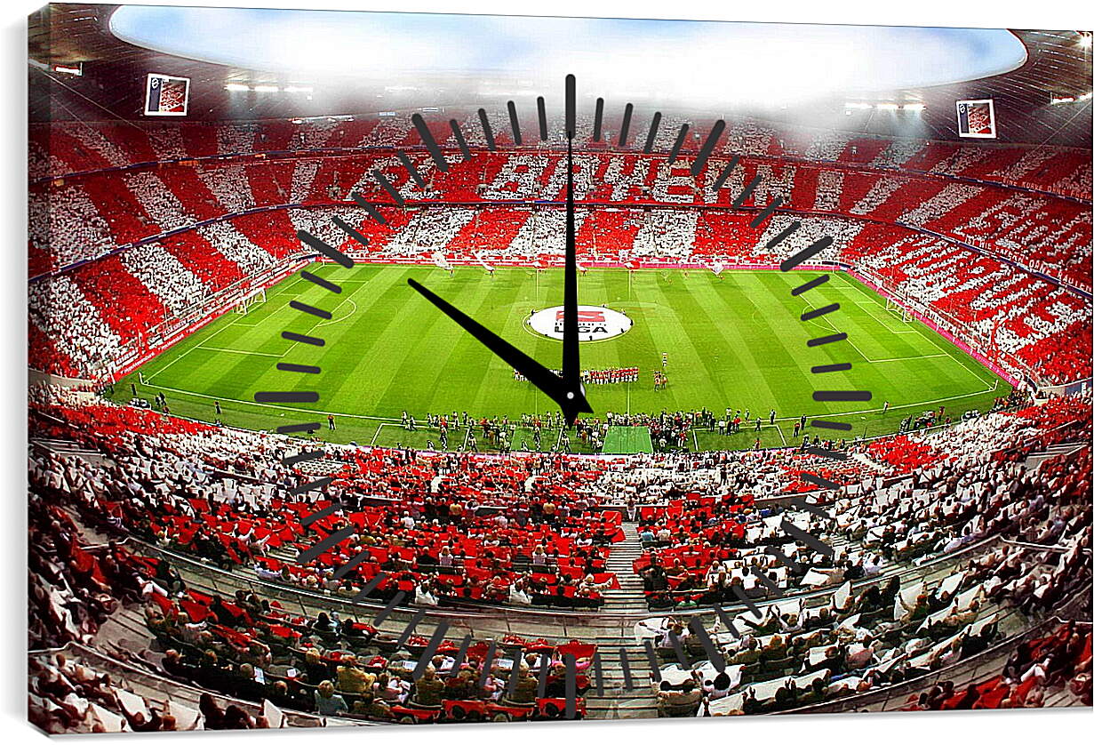 Часы картина - Стадион Альянц Арена. Бавария Мюнхен