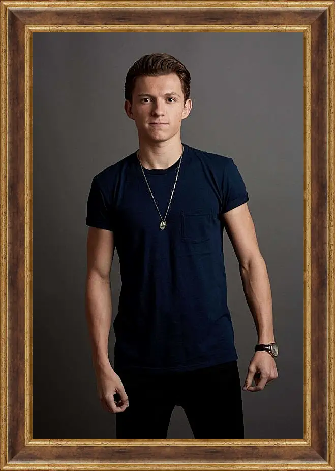 Картина в раме - Том Холланд. Tom Holland