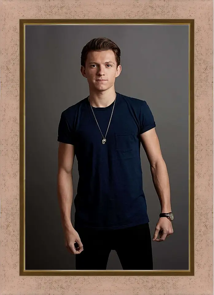 Картина в раме - Том Холланд. Tom Holland