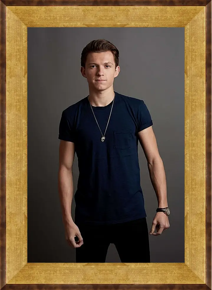 Картина в раме - Том Холланд. Tom Holland