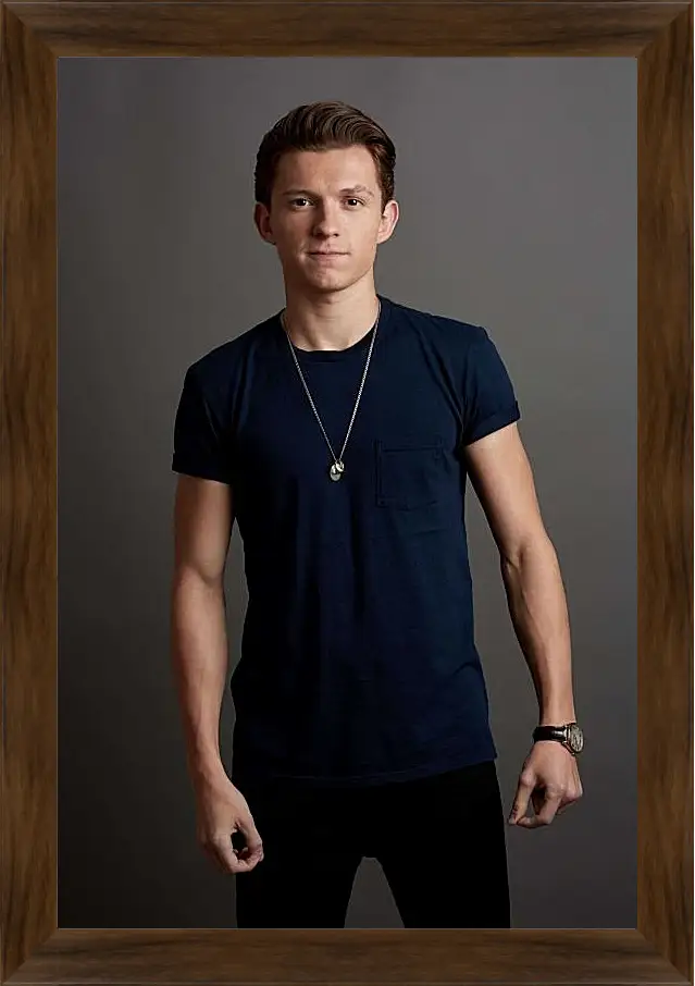 Картина в раме - Том Холланд. Tom Holland