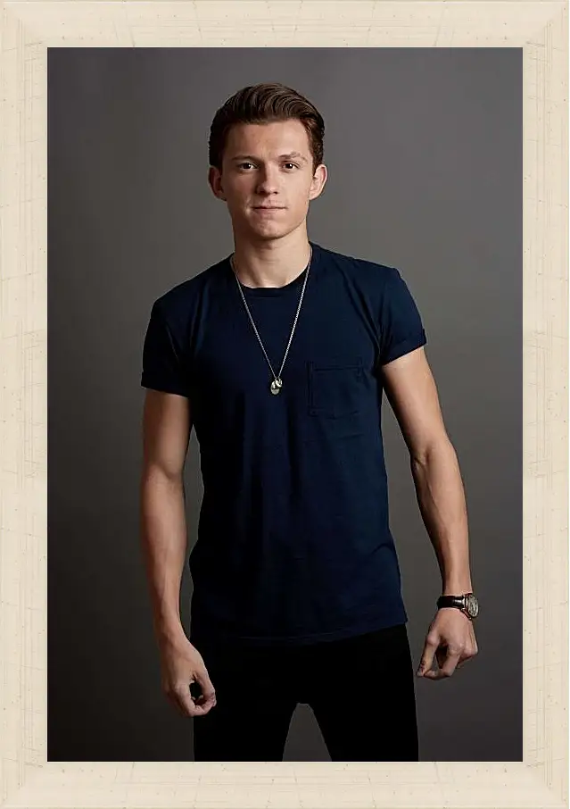 Картина в раме - Том Холланд. Tom Holland