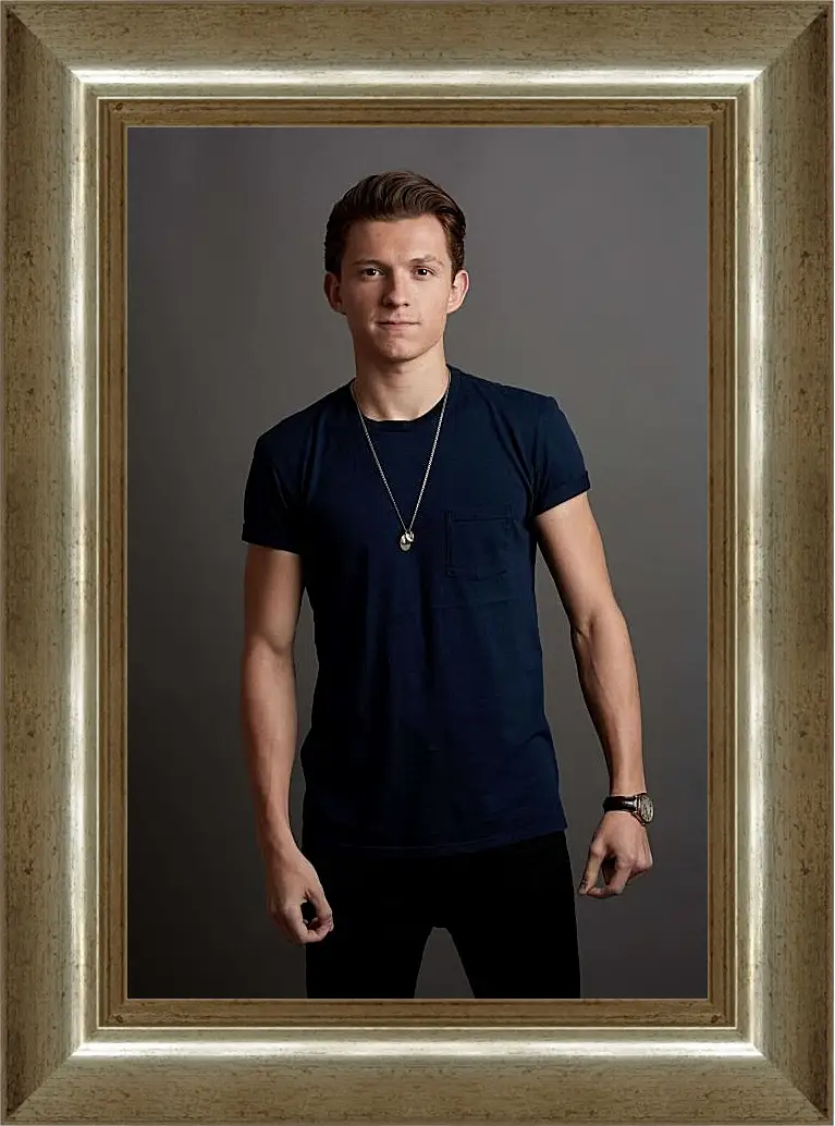 Картина в раме - Том Холланд. Tom Holland