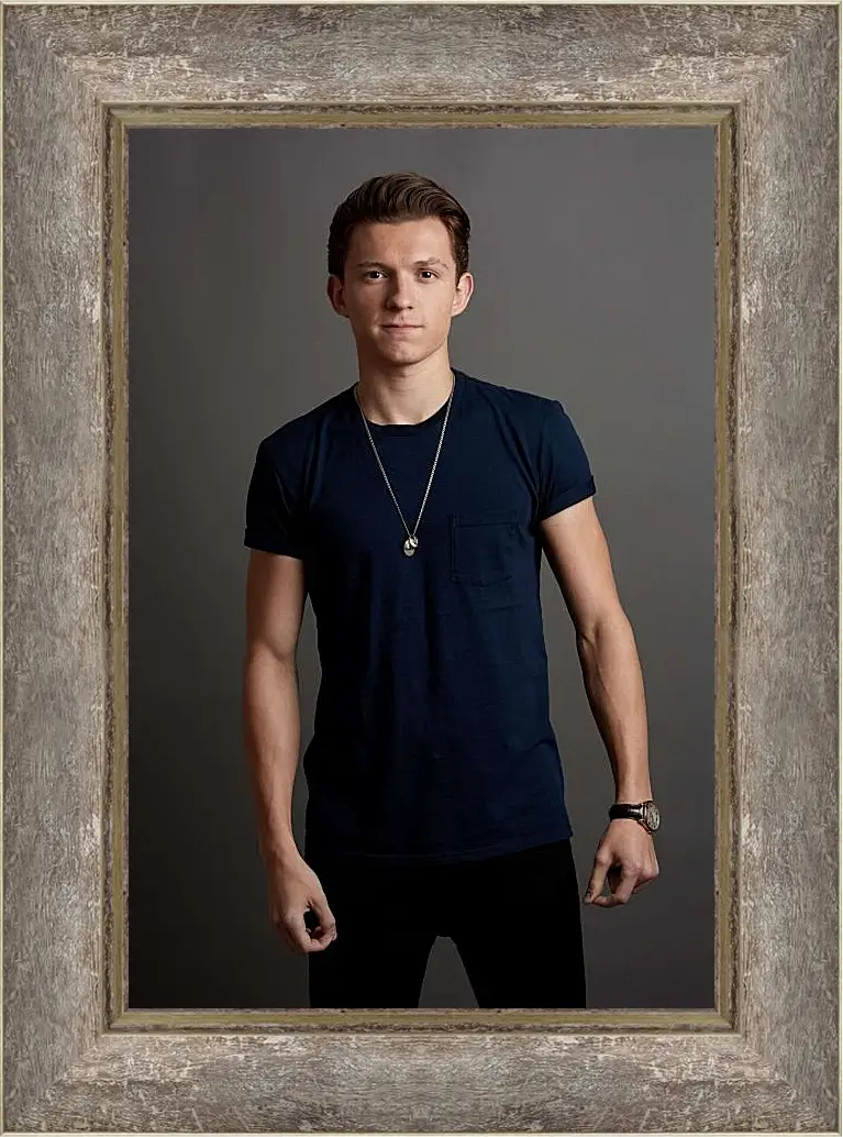 Картина в раме - Том Холланд. Tom Holland