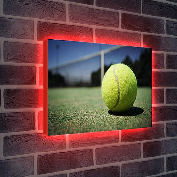 Лайтбокс световая панель - Теннисный мяч