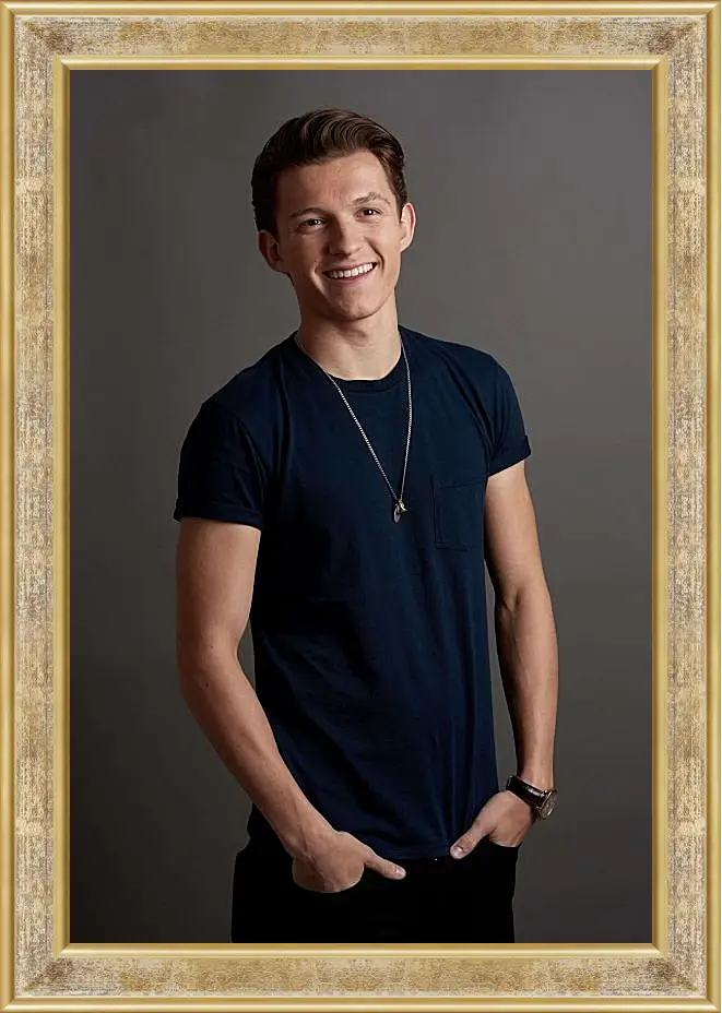 Картина в раме - Том Холланд. Tom Holland