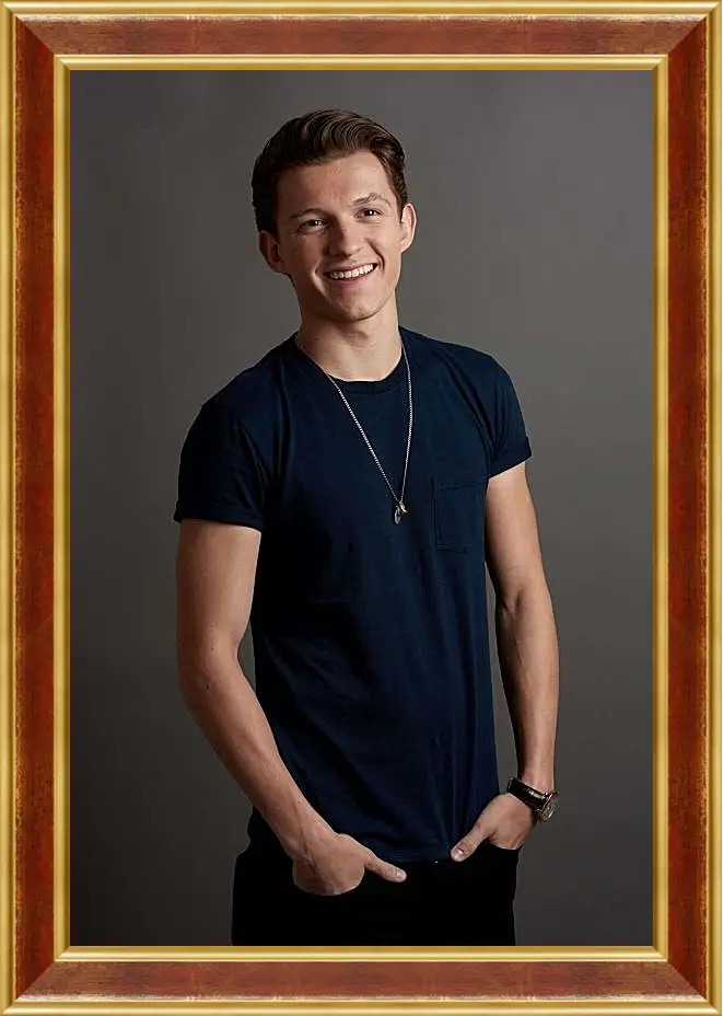 Картина в раме - Том Холланд. Tom Holland