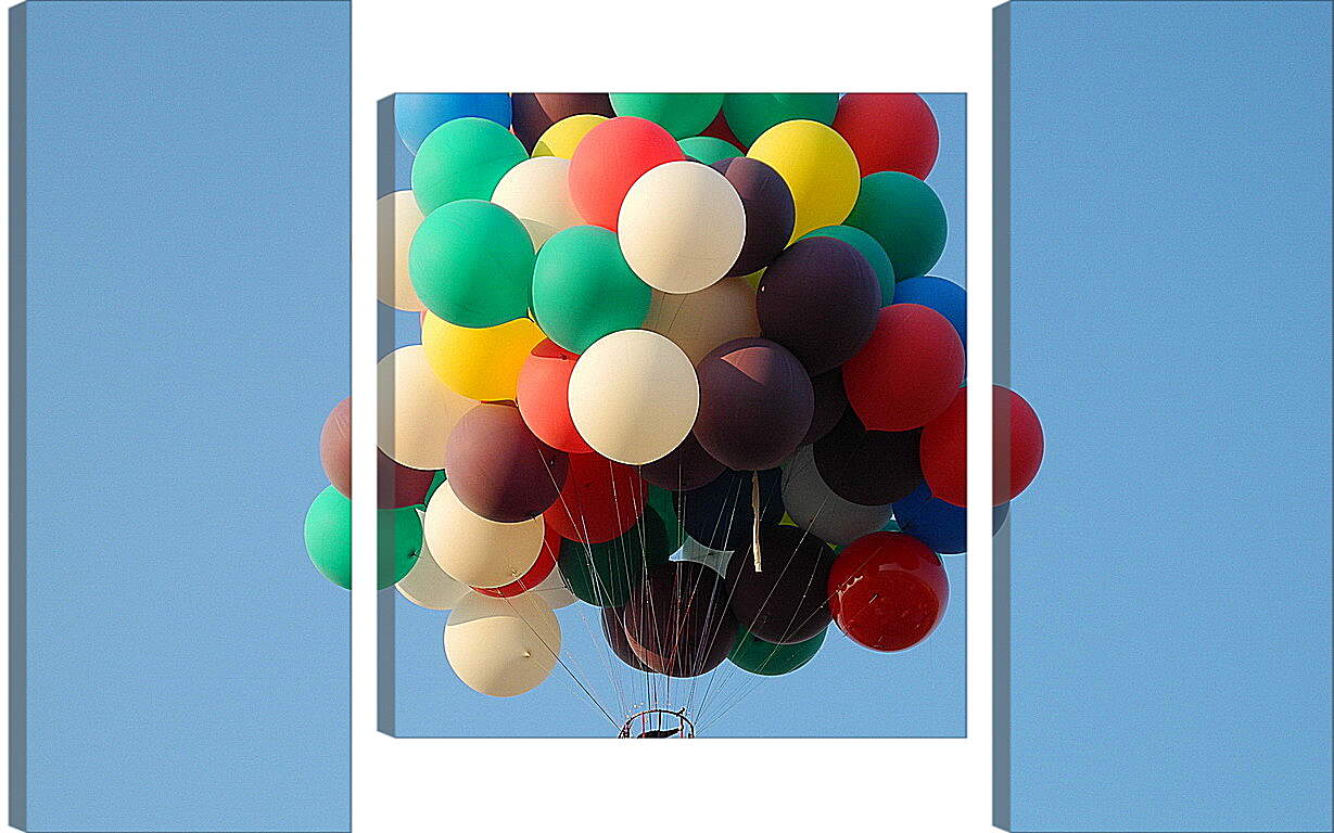 Модульная картина - Разноцветные шарики