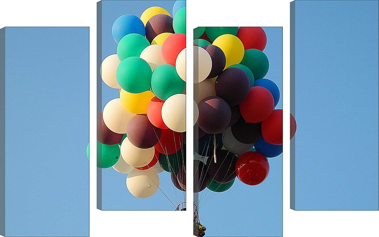 Модульная картина - Разноцветные шарики