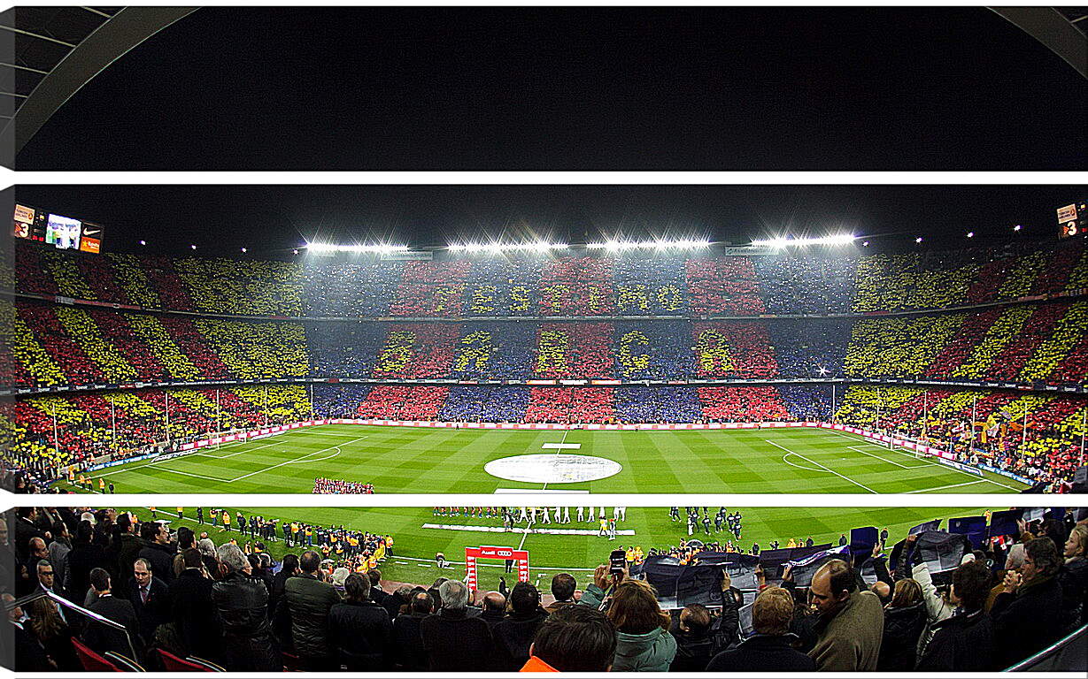 Модульная картина - Стадион Камп Ноу. Барселона