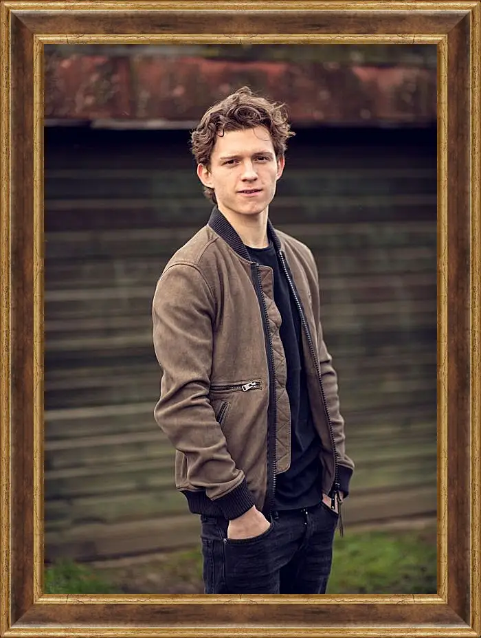 Картина в раме - Том Холланд. Tom Holland