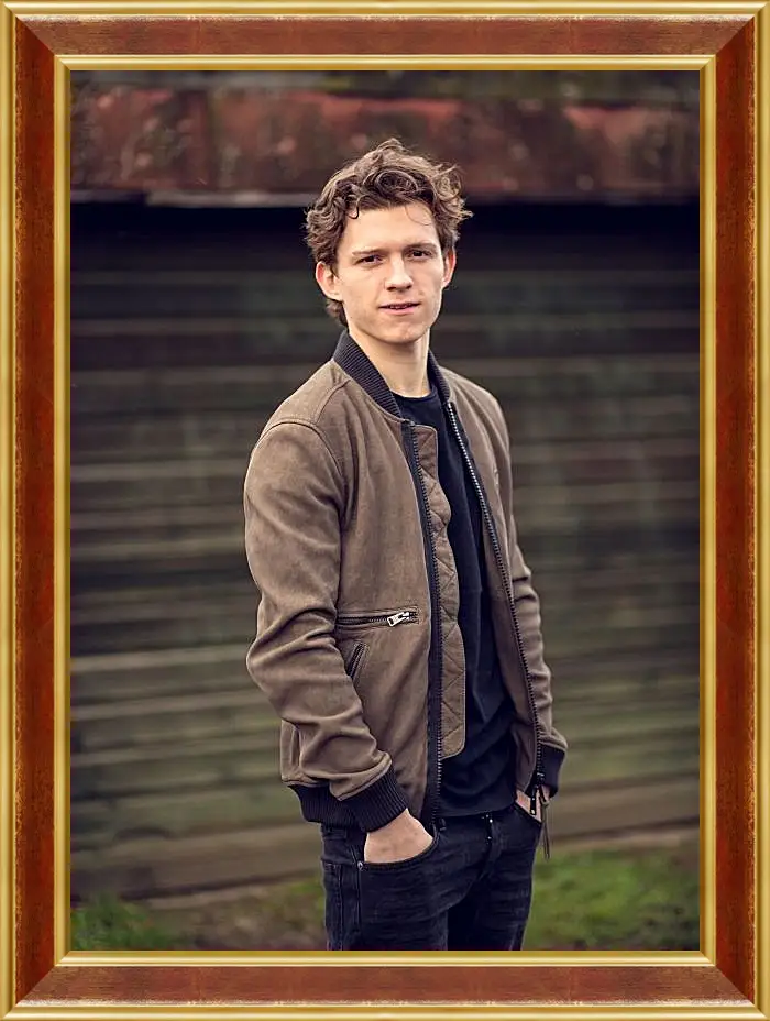 Картина в раме - Том Холланд. Tom Holland