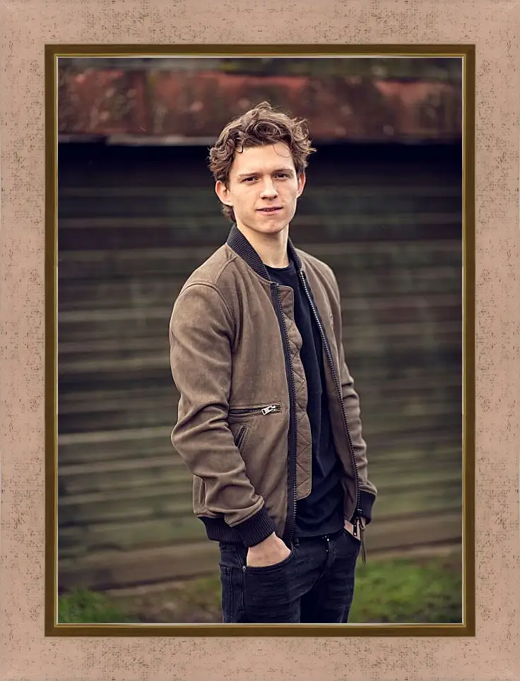 Картина в раме - Том Холланд. Tom Holland