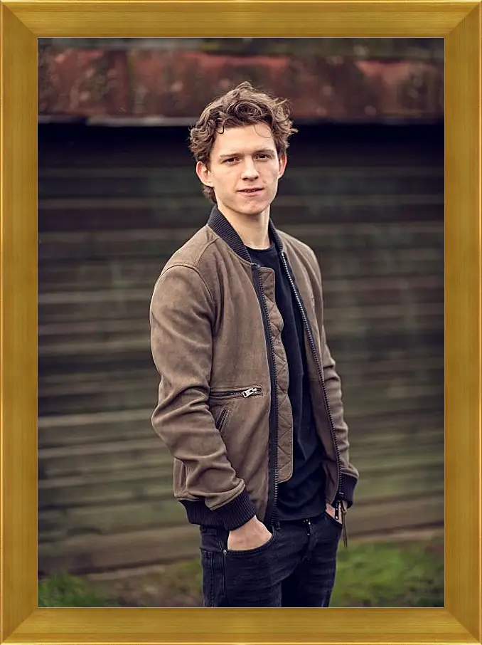 Картина в раме - Том Холланд. Tom Holland