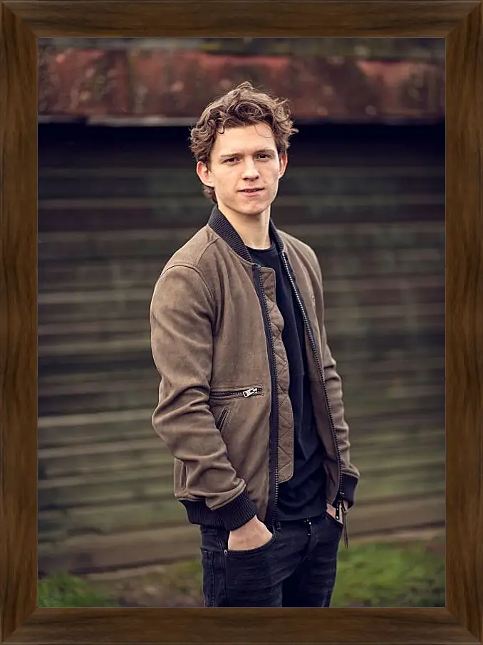 Картина в раме - Том Холланд. Tom Holland