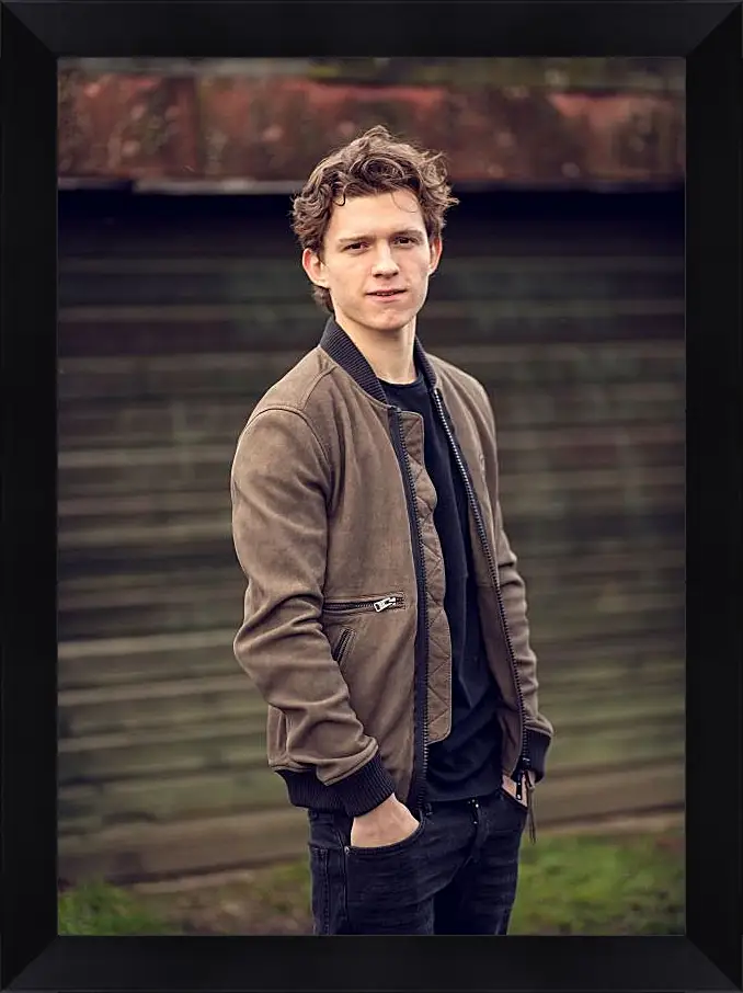 Картина в раме - Том Холланд. Tom Holland