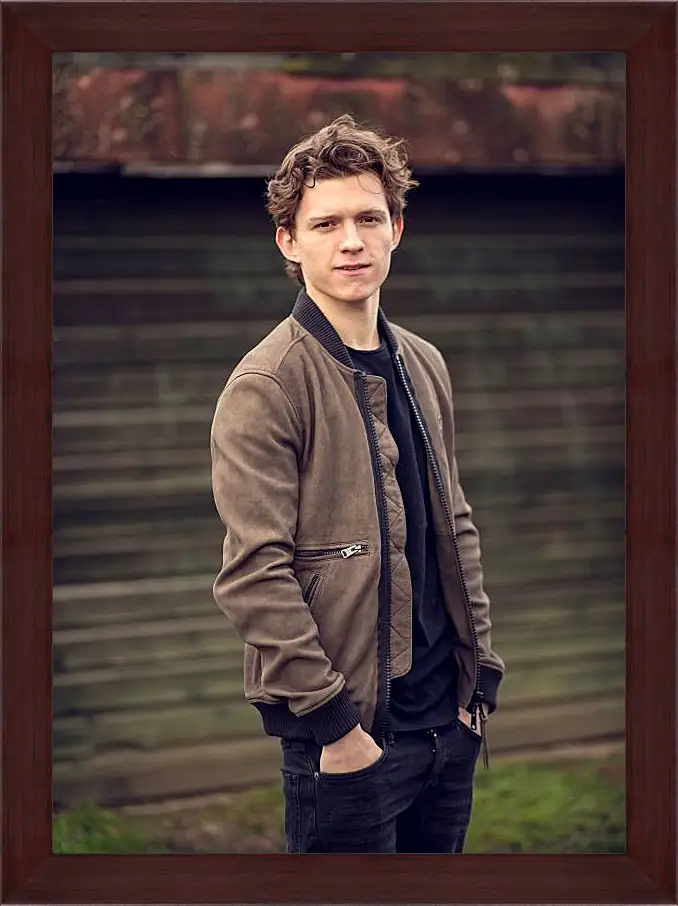 Картина в раме - Том Холланд. Tom Holland