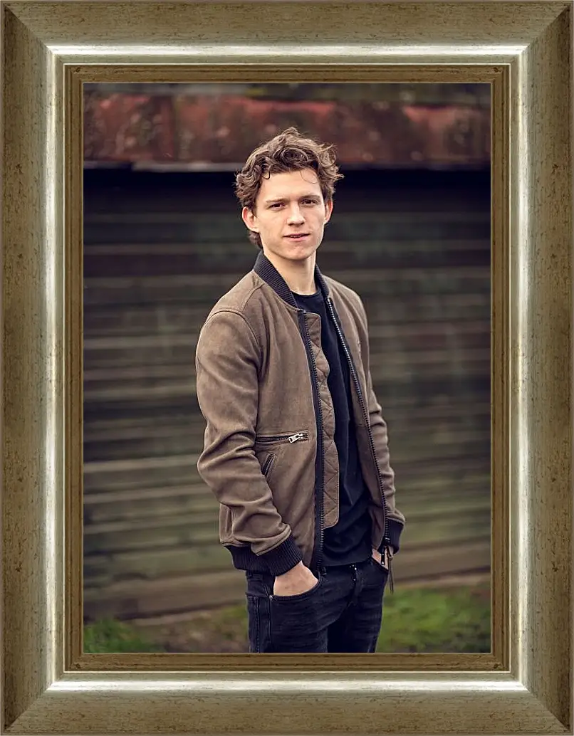 Картина в раме - Том Холланд. Tom Holland