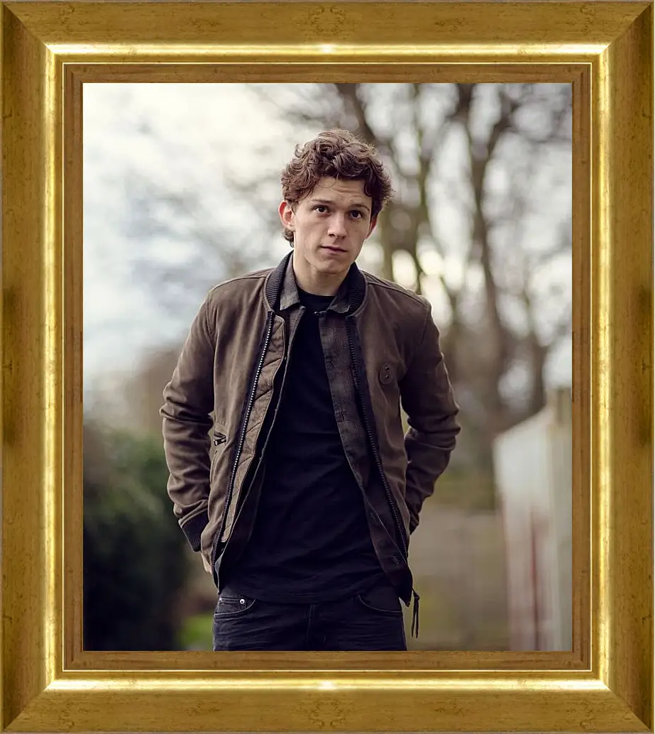 Картина в раме - Том Холланд. Tom Holland