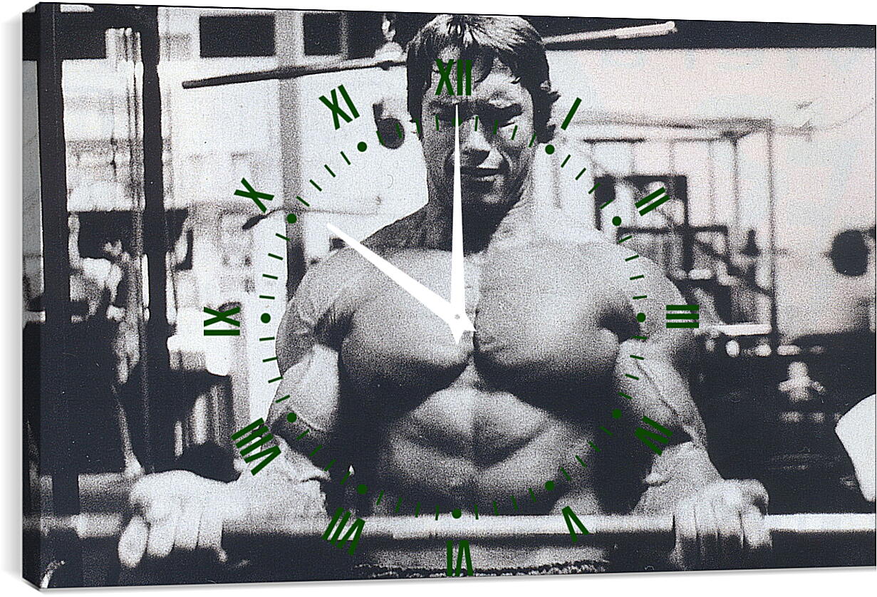 Часы картина - Шварценеггер Арнольд (Arnold Schwarzenegger)