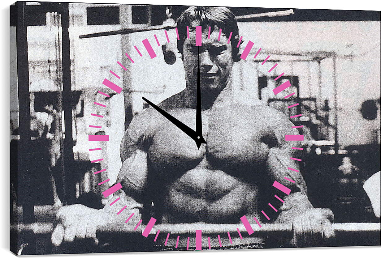 Часы картина - Шварценеггер Арнольд (Arnold Schwarzenegger)