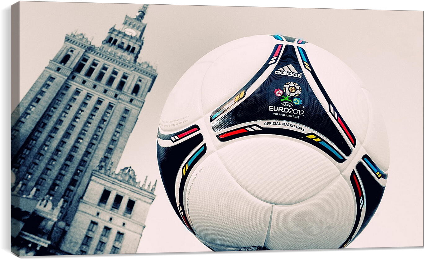 Постер и плакат - Мяч Чемпионата Европы 2012