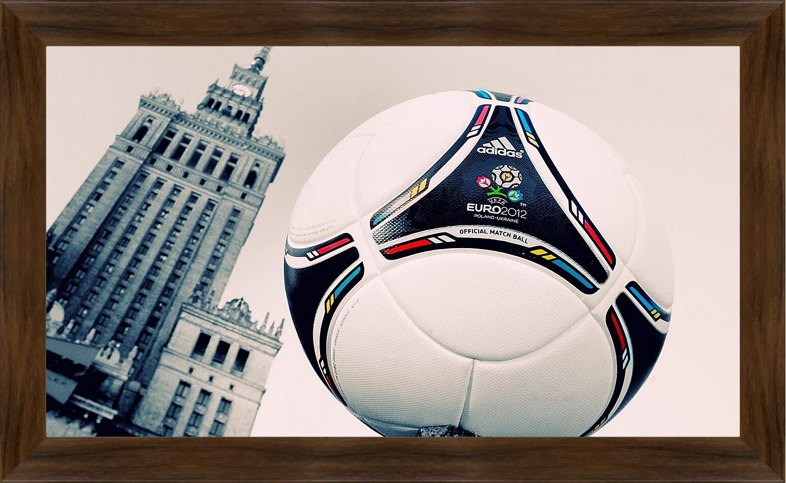 Картина в раме - Мяч Чемпионата Европы 2012