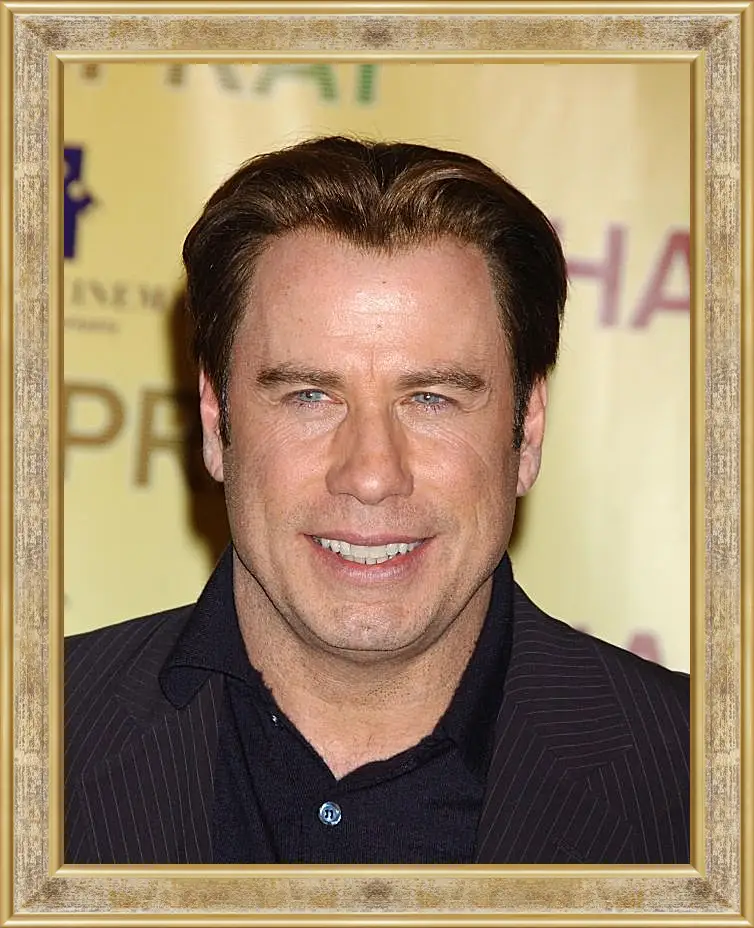 Картина в раме - Джон Траволта. John Travolta