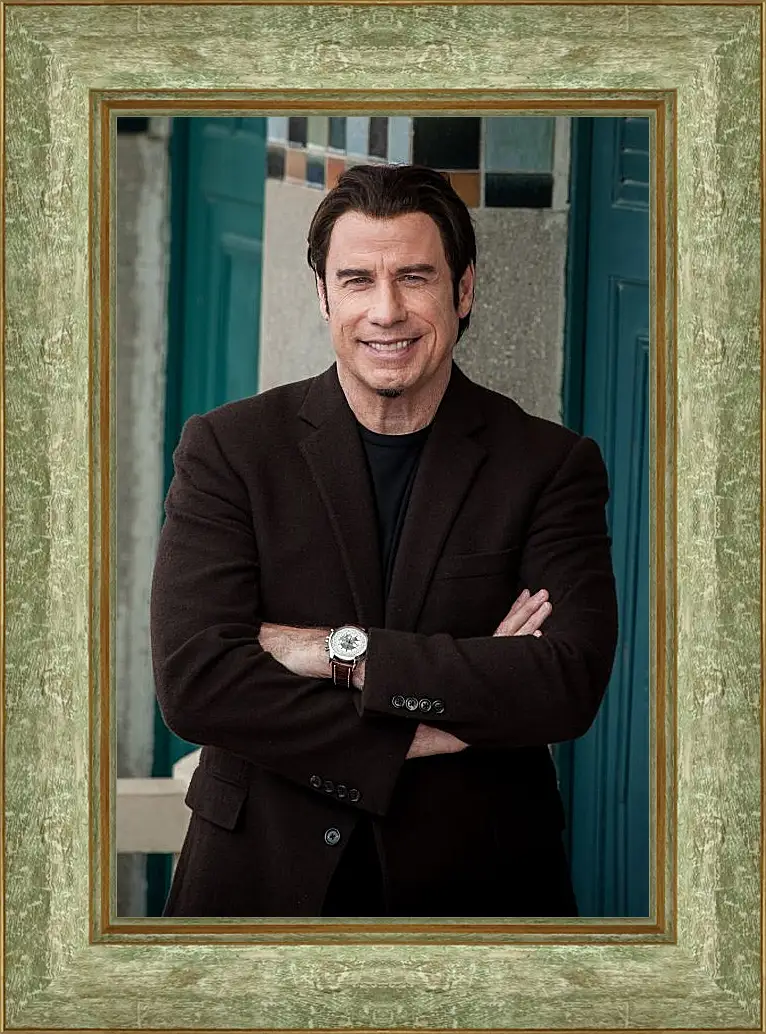 Картина в раме - Джон Траволта. John Travolta