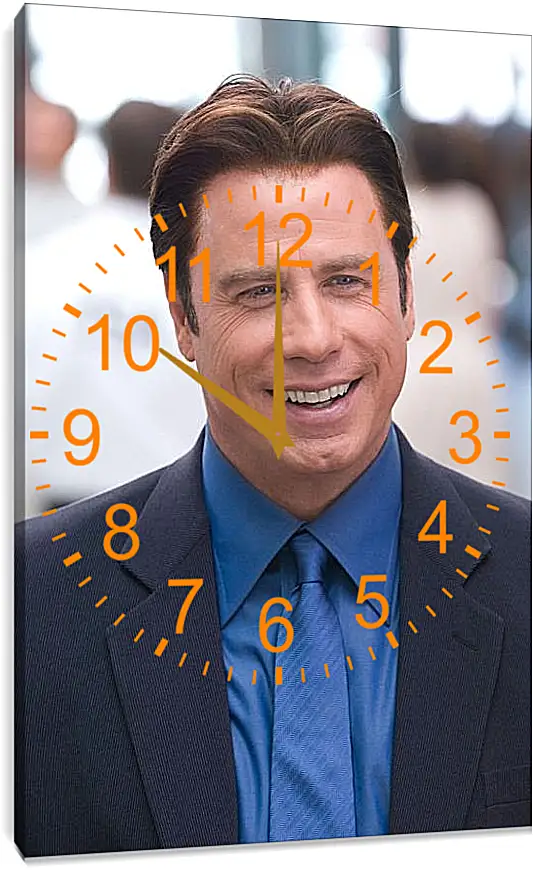 Часы картина - Джон Траволта. John Travolta