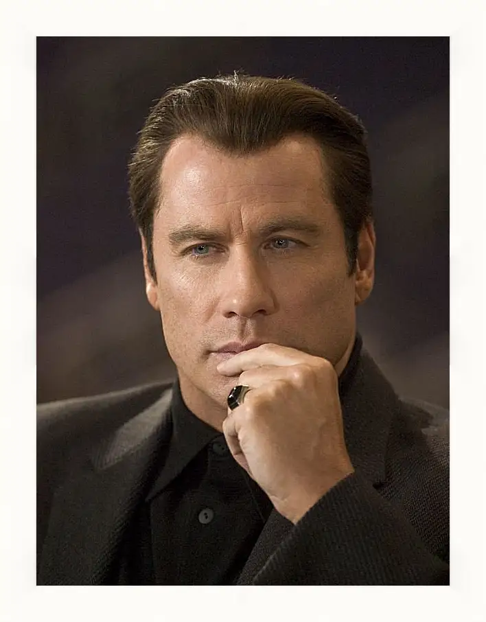 Картина в раме - Джон Траволта. John Travolta