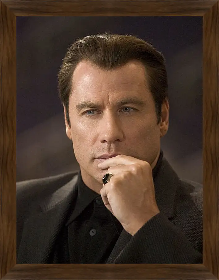 Картина в раме - Джон Траволта. John Travolta