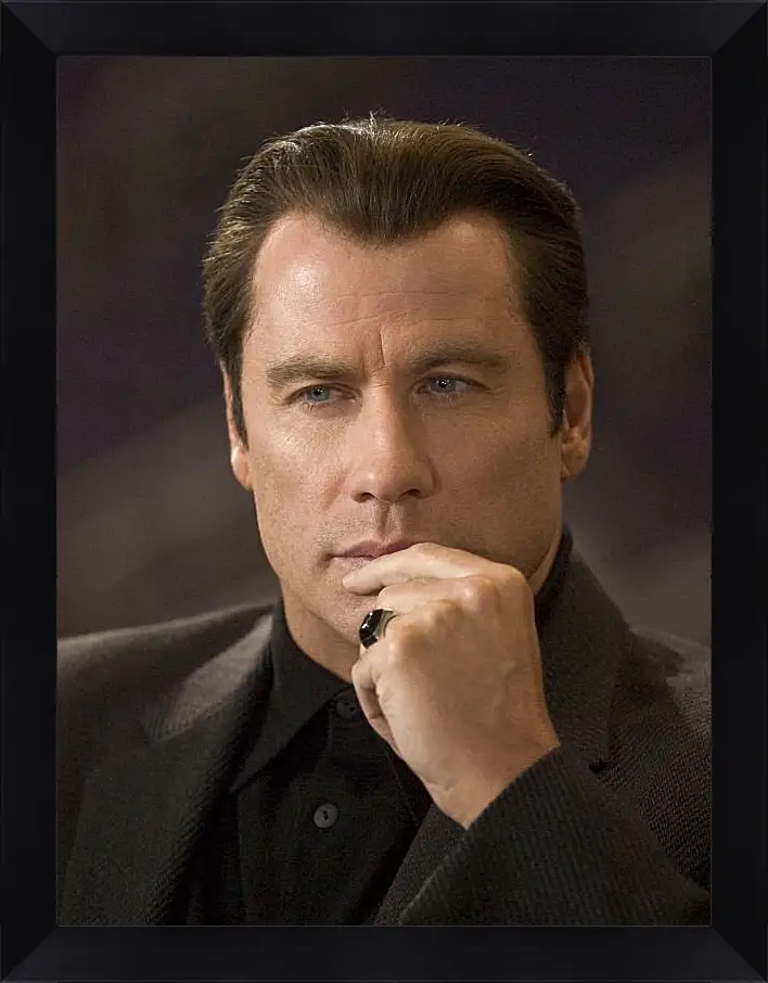 Картина в раме - Джон Траволта. John Travolta