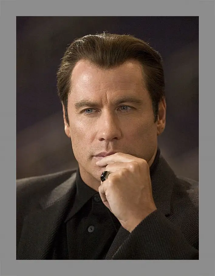 Картина в раме - Джон Траволта. John Travolta