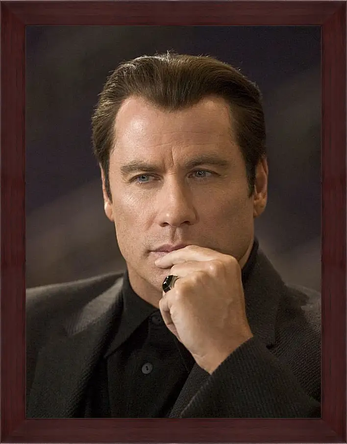 Картина в раме - Джон Траволта. John Travolta