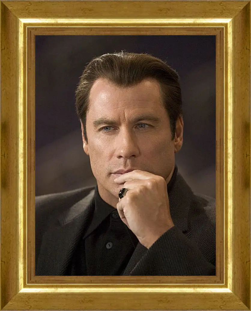 Картина в раме - Джон Траволта. John Travolta